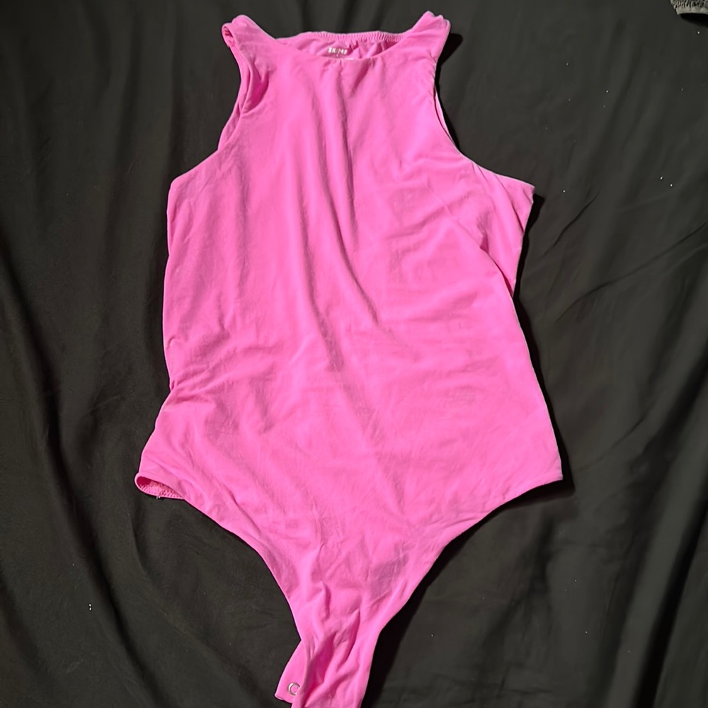 Skims pink orchid bodysuit size medium